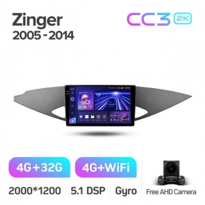 Штатная автомагнитола на Android TEYES CC3 2K для Mitsubishi Zinger 2005-2014 3/32gb