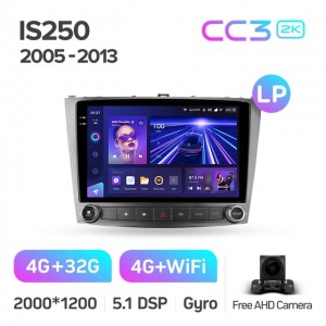 Штатная автомагнитола на Android TEYES CC3 2K для Lexus IS250 XE20 2005-2013 (Версия LP) 3/32gb