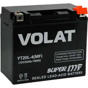 Аккумулятор VOLAT YT20L-4 (MF)