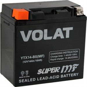 Аккумулятор VOLAT YTX14-BS