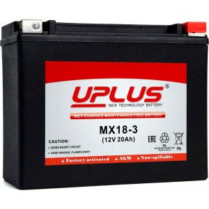 Аккумулятор UPLUS MX18-3