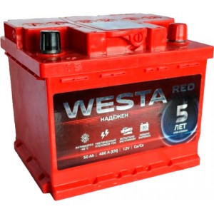 Аккумулятор WESTA RED 6СТ-50