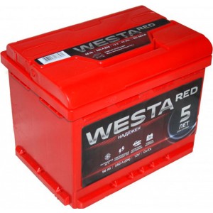 Аккумулятор WESTA RED 6СТ-56 (56 А/Ч, 550 А)