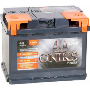 Аккумулятор ONIKS POWER 55 R (55 А/Ч, 490 А)