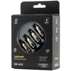 Межблочный кабель RCA SWAT SIX-410