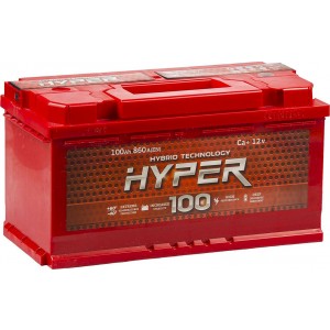 Аккумулятор HYPER 100 R (100 А/Ч, 860 А)