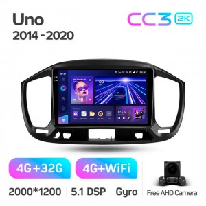 Штатная автомагнитола на Android TEYES CC3 2K для Fiat Uno 2014-2020 3/32gb