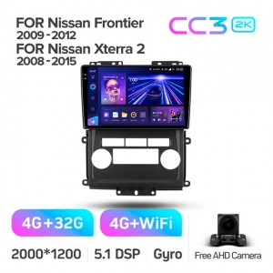 Штатная автомагнитола на Android TEYES CC3 2K для Nissan Frontier 2009-2012, Xterra 2 N50 2008-2015 3/32gb