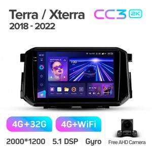 Штатная автомагнитола на Android TEYES CC3 2K для Nissan Terra, Xterra 2018-2022 3/32gb