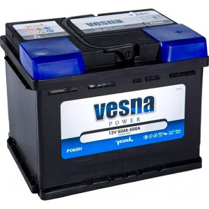 Аккумулятор VESNA PREMIUM 62R (60 А/Ч, 600 А)