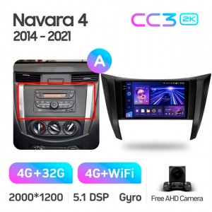 Штатная автомагнитола на Android TEYES CC3 2K для Nissan Navara D23 IV 4 2014-2021 (Версия A) 3/32gb
