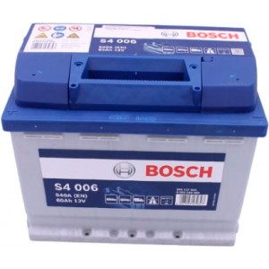 Аккумулятор BOSCH S4 60 JR,JL (60 А/Ч, 540 А)