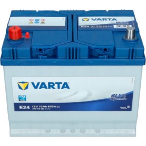 Аккумулятор VARTA BLUE DYNAMIC 70 JR ,JL (70 А/Ч, 630 А)