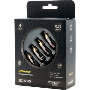 Межблочный кабель RCA SWAT SIX-4075