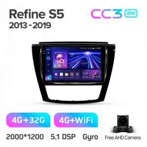 Штатная автомагнитола на Android TEYES CC3 2K для JAC Refine S5 2013-2019 3/32gb