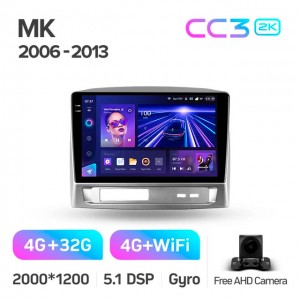 Штатная автомагнитола на Android TEYES CC3 2K для Geely MK 1 2006-2013 3/32gb