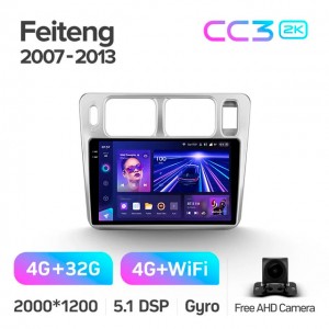 Штатная автомагнитола на Android TEYES CC3 2K для Leopaard Feiteng 2007-2013 3/32gb