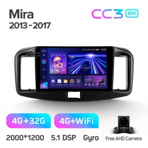 Штатная автомагнитола на Android TEYES CC3 2K для Daihatsu Mira 2013-2017 3/32gb