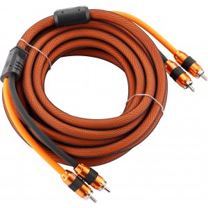 Межблочный кабель RCA DL AUDIO PHOENIX FERRITE RINGS RCA 5M