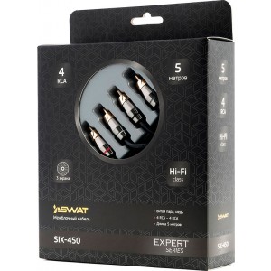 Межблочный кабель RCA SWAT SIX-450