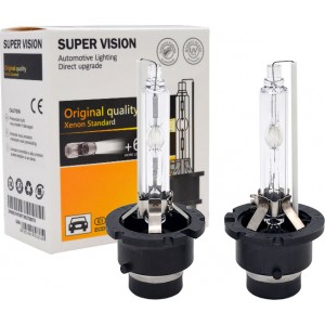 Ксеноновая лампа SUPER VISION D4S 6000K AC +60%