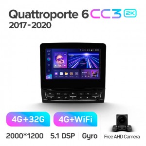 Штатная автомагнитола на Android TEYES CC3 2K для Maserati Quattroporte 6 M156 2017-2020 3/32gb