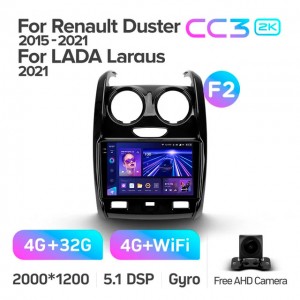 Штатная автомагнитола на Android TEYES CC3 2K для Renault Duster 2015-2021 (Версия F2) 3/32gb