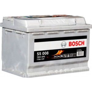 Аккумулятор BOSCH S5 77 R (77 А/Ч, 780 А)