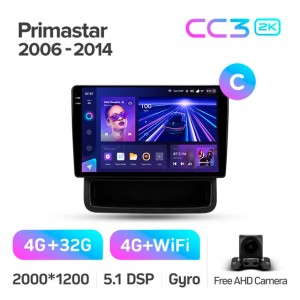 Штатная автомагнитола на Android TEYES CC3 2K для Opel Vivaro A 2006-2014 (Версия C) 3/32gb