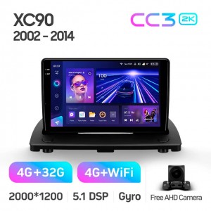 Штатная автомагнитола на Android TEYES CC3 2K для Volvo XC90 C 2002-2014 3/32gb