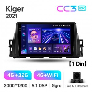 Штатная автомагнитола на Android TEYES CC3 2K для Renault Kiger 2021 3/32gb