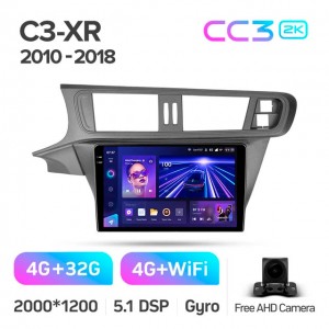 Штатная автомагнитола на Android TEYES CC3 2K для Citroen C3-XR 2010-2018 3/32gb