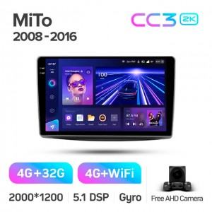 Штатная автомагнитола на Android TEYES CC3 2K для Alfa Romeo MiTo 2008-2016 3/32gb