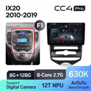 Штатная автомагнитола на Android TEYES CC4 Pro для Hyundai IX20 2010-2019 (Версия F1) 8/128gb