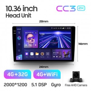 Штатная автомагнитола на Android TEYES CC3 2K для Audi (Версия 10,36) 3/32gb