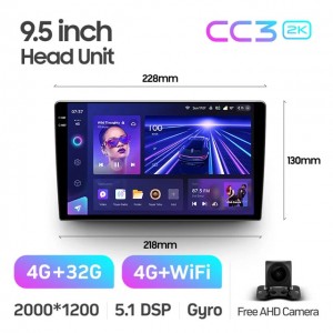 Штатная автомагнитола на Android TEYES CC3 2K для Renault (Версия 9,5) 3/32gb