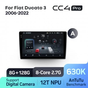 Штатная автомагнитола на Android TEYES CC4 Pro для Citroen Jumper 2 2006-2022 (Версия A) 8/128gb