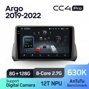 Штатная автомагнитола на Android TEYES CC4 Pro для Fiat Argo 2019-2022 8/128gb