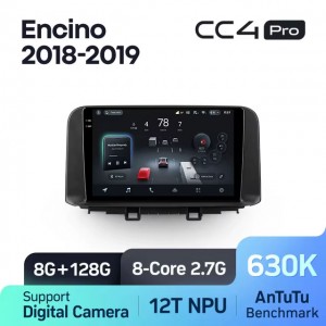 Штатная автомагнитола на Android TEYES CC4 Pro для Hyundai Encino 2018-2019 8/128gb