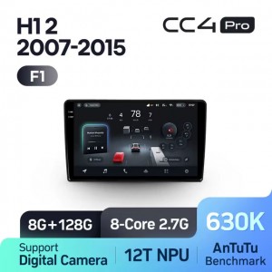 Штатная автомагнитола на Android TEYES CC4 Pro для Hyundai H1 2 TQ 2007-2015 (Версия F1) 8/128gb