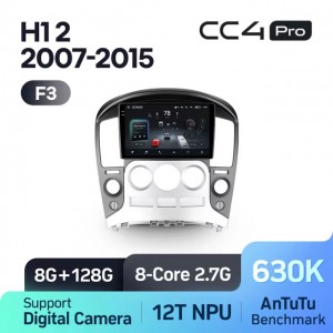 Штатная автомагнитола на Android TEYES CC4 Pro для Hyundai H1 2 TQ 2007-2015 (Версия F3) 8/128gb