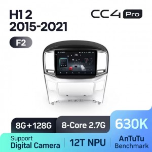Штатная автомагнитола на Android TEYES CC4 Pro для Hyundai H1 II 2 TQ 2015-2021 (Версия F2) 8/128gb
