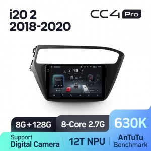 Штатная автомагнитола на Android TEYES CC4 Pro для Hyundai i20 2 GB 2018-2020 8/128gb