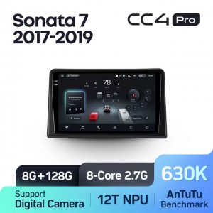 Штатная автомагнитола на Android TEYES CC4 Pro для Hyundai Sonata 7 LF 2017-2019 8/128gb