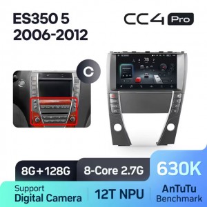 Штатная автомагнитола на Android TEYES CC4 Pro для Lexus ES350 5 V XV40 2006-2012 (Версия C) 8/128gb