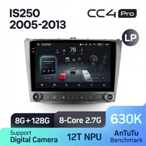 Штатная автомагнитола на Android TEYES CC4 Pro для Lexus IS250 XE20 2005-2013 (Версия LP) 8/128gb
