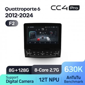 Штатная автомагнитола на Android TEYES CC4 Pro для Maserati Quattroporte 6 M156 2012-2024 (Версия F2) 8/128gb