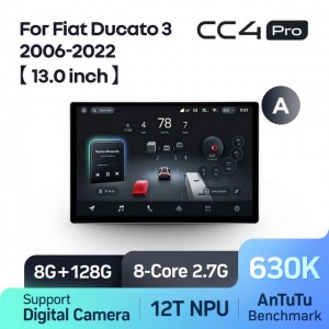 Штатная автомагнитола на Android TEYES CC4 Pro для Citroen Jumper 2 2006-2022 (Версия A) 8/128gb