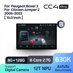 Штатная автомагнитола на Android TEYES CC4 Pro для Citroen Jumper 2 2006-2022 (Версия B) 8/128gb