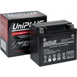Аккумулятор UNIPLUS AGM EB12-4 (10 AH) YTX12
